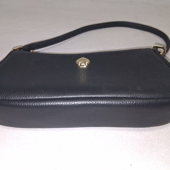 Kate Spade Black Wristlet with Gold Accents - Picture 3 of 8